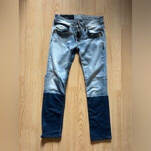 High use jeans by Claire Campbell